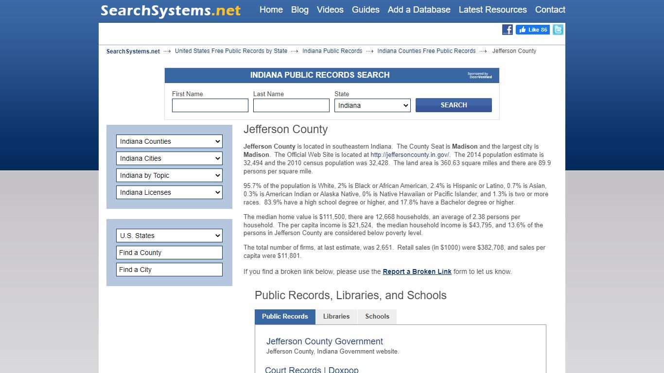 Jefferson County Criminal and Public Records